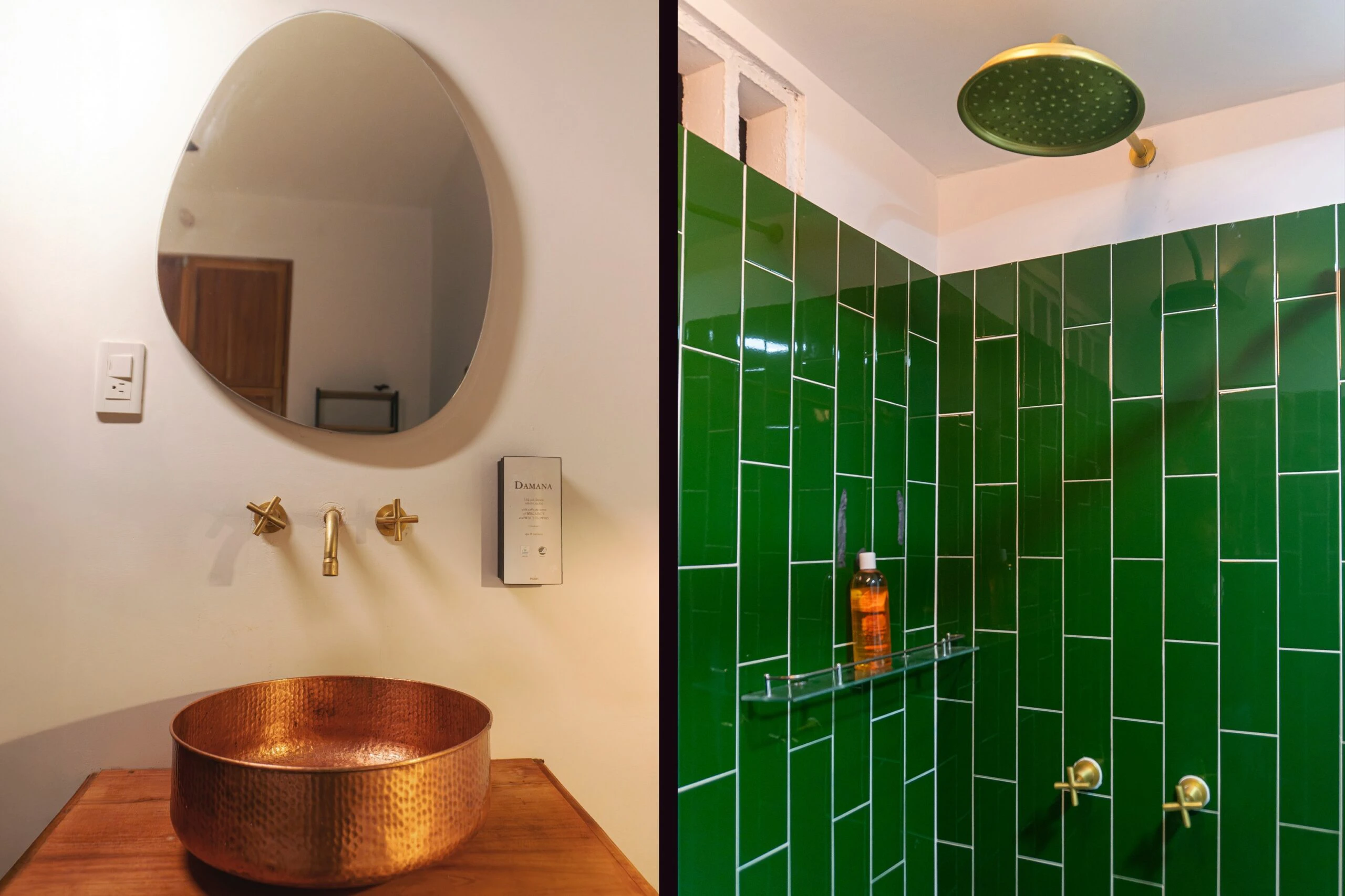 Nuestras suites cuentan con amplios baños